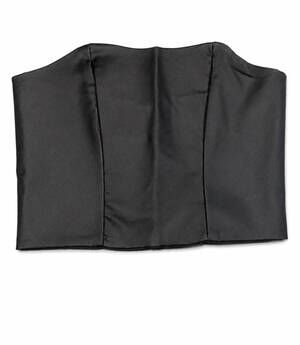 NEW IF SO girls strapless tube top in black